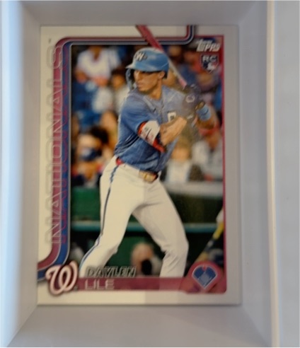 2025 Topps Update Series #US172 Daylen Lile — front