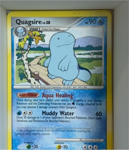 2007 Pokémon Secret Wonders #60 Quagsire — front