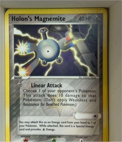 2005 Pokemon Delta Species #70 Holon's Magnemite — front