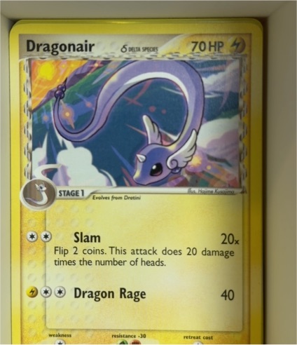 2005 EX Delta Species #41 Dragonair — front
