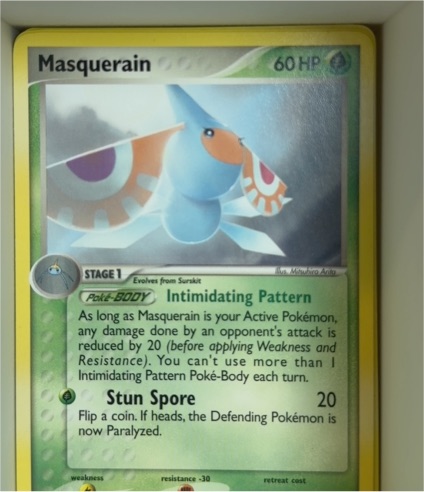 2005 Pokemon EX Deoxys #39 Masquerain — front