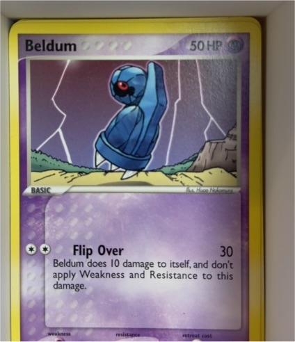 2005 Pokémon EX Deoxys #55 Beldum — front