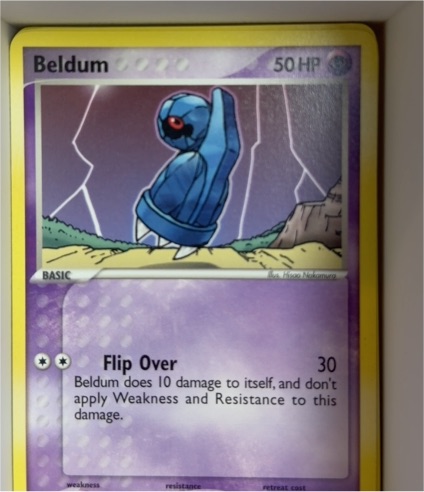 2005 Pokemon EX Deoxys #55 Beldum — front