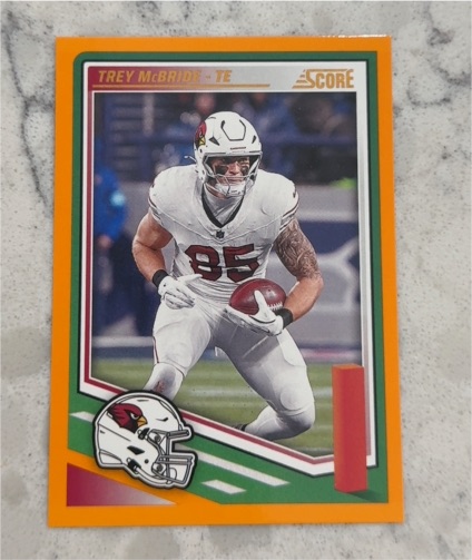 2025 Panini Score #5 Trey McBride — front