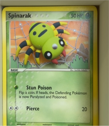 2005 EX Unseen Forces #75 Spinarak — front
