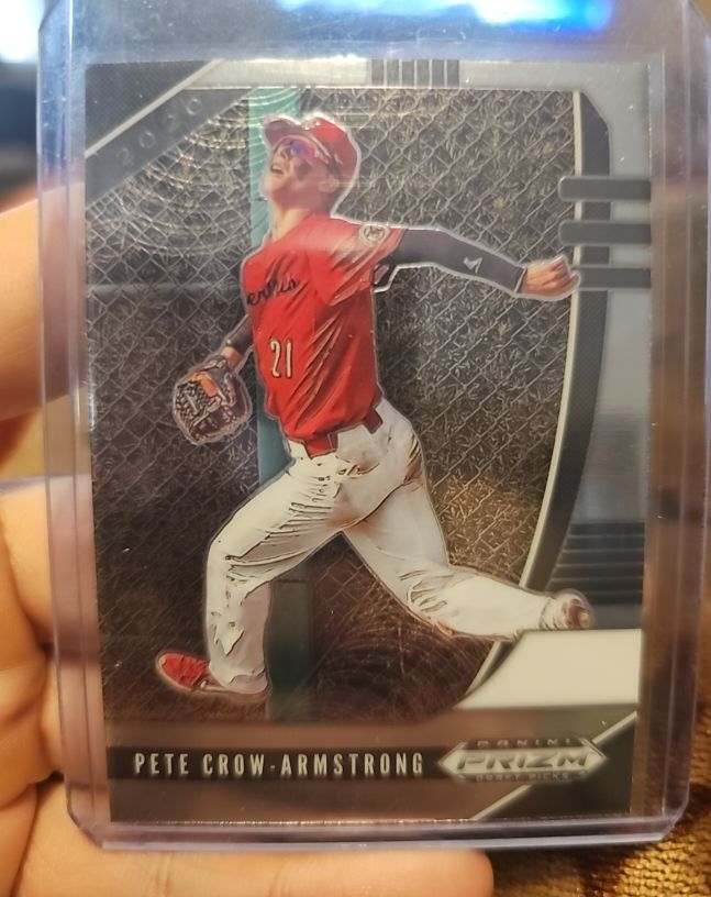 2020 Panini Prizm Draft Picks #PDP19 Pete Crow-Armstrong — front