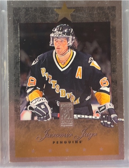 1995-96 Donruss Elite #35 Jaromir Jagr — front