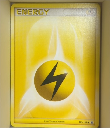 2007 Pokemon #126 Lightning Energy — front