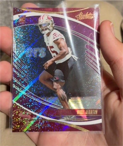 2025 Panini Absolute Wigg Martin — front