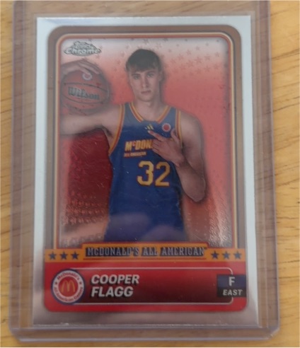 2024 Topps Chrome McDonald's All American #78 Cooper Flagg — front
