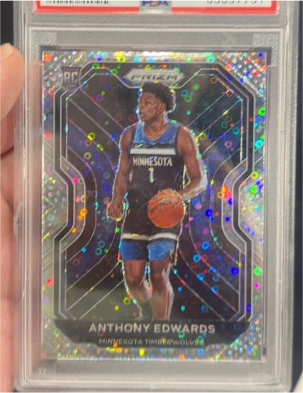 2020 Panini Prizm #258 Anthony Edwards — front