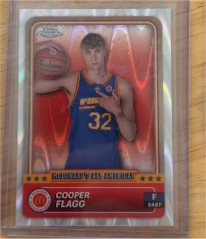 2024 Topps Chrome McDonald's All American #78 Cooper Flagg — front