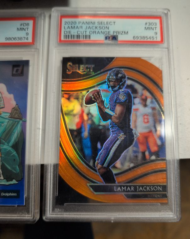 2020 Panini Select #303 Lamar Jackson — front