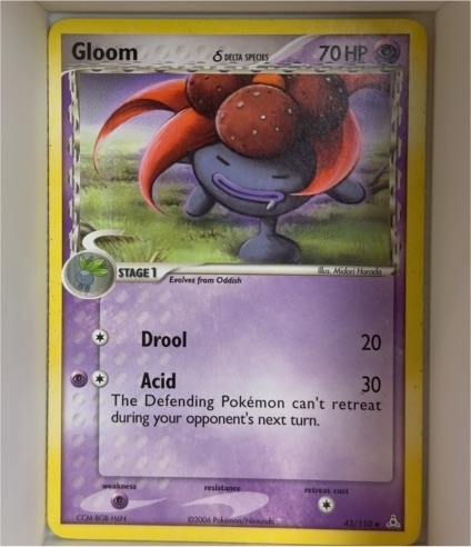 2006 EX Holon Phantoms #42 Gloom — front