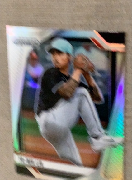 2024 Panini Prizm Baseball Rookie Card — front