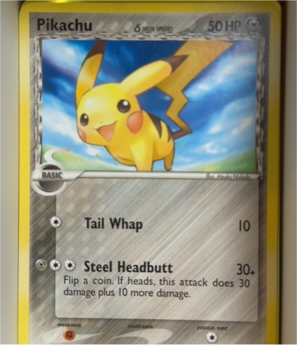 2006 Pokémon EX Holon Phantoms #79 Pikachu Delta Species — front