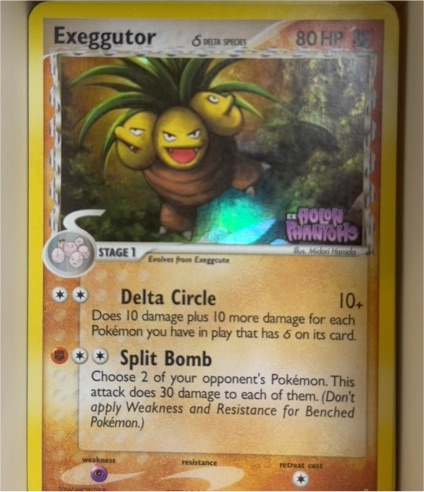2006 Holon Phantoms #41 Exeggutor (Delta Species) — front
