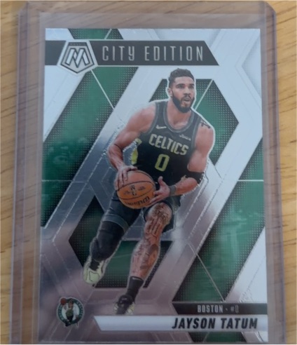 2024 Panini Mosaic City Edition Jayson Tatum — front
