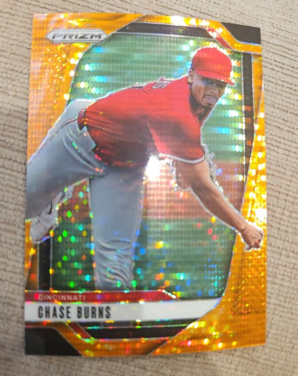 2025 Panini Prizm #86 Chase Burns — front