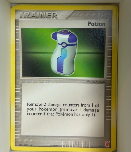 2006 Pokemon EX Battle Stadium #9 Potion — front