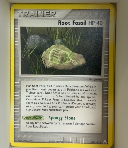 2006 Pokémon #93 Root Fossil — front