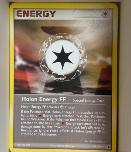 2005 Pokémon Delta Species #104 Holon Energy FF — front