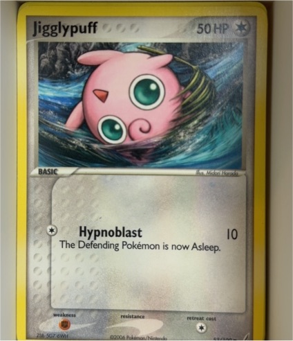 2006 EX Crystal Guardians #53 Jigglypuff — front