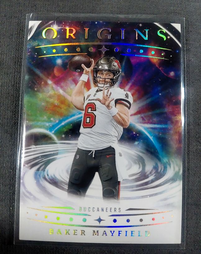 2025 Panini Origins #7 Baker Mayfield — front