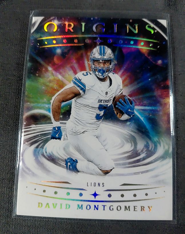 2025 Panini Origins #4 David Montgomery — front