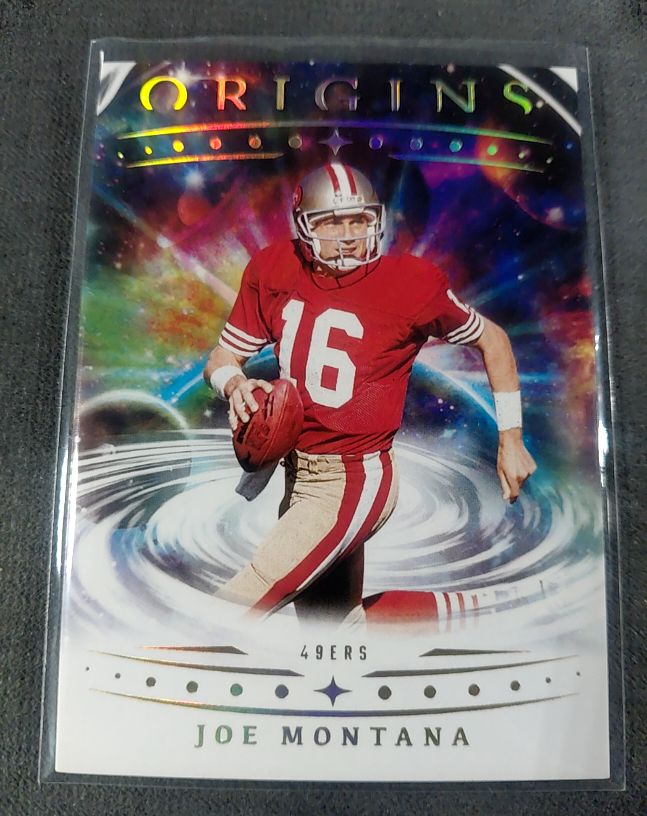 2025 Panini Origins #9 Joe Montana — front