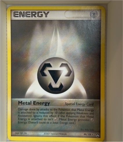 2007 Pokemon EX Power Keepers #88 Metal Energy — front