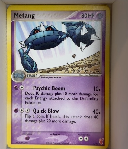 2006 Pokemon EX Trainer Kit 2 #5 Metang — front