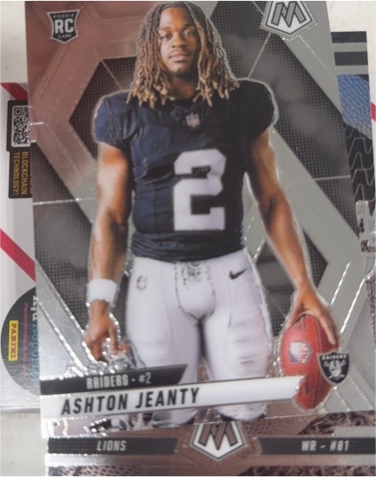 2025 Panini Mosaic #287 Ashton Jeanty — front