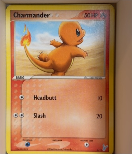 2004 Pokemon Trainer Kit #2 Charmander — front