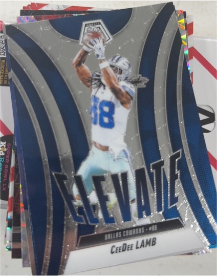 2025 Panini Mosaic #12 CeeDee Lamb Elevate — front