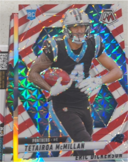 2025 Panini Mosaic #309 Tetairoa McMillan — front