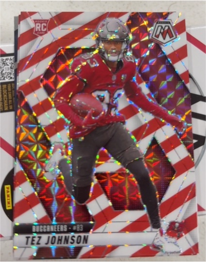 2025 Panini Mosaic #316 Tez Johnson — front