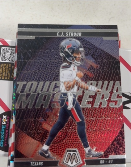 2025 Panini Mosaic Touchdown Masters #11 C.J. Stroud — front
