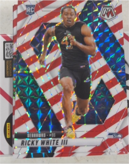 2025 Panini Mosaic #386 Ricky White III — front