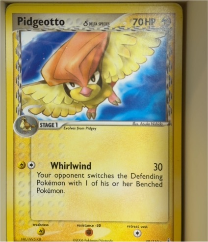 2006 EX Holon Phantoms #49 Pidgeotto — front