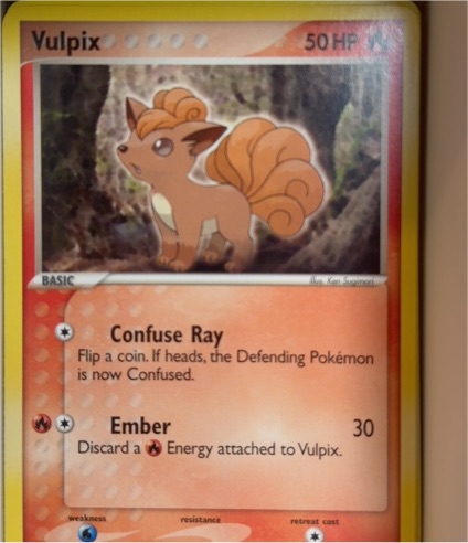 2007 EX Power Keepers #69 Vulpix — front