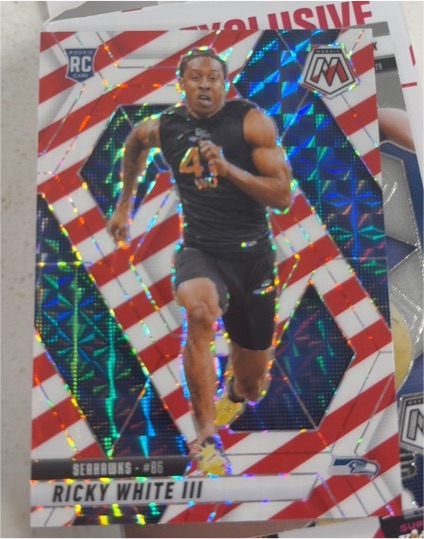 2025 Panini Mosaic #386 Ricky White III — front