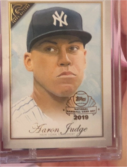 2019 Topps Gallery #GP-AJ Aaron Judge — front