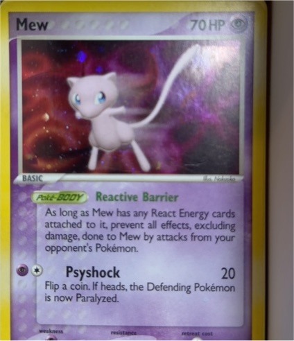 2006 Pokémon POP Series 4 #4 Mew — front