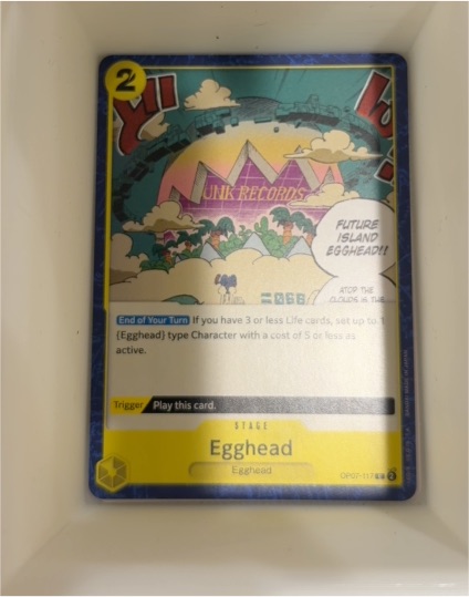 One Piece Card Game OP07-117 Egghead 500 Years in the Future — front