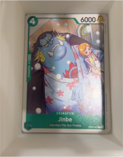 One Piece Card Game OP07-027 Jinbe 500 Years in the Future — front