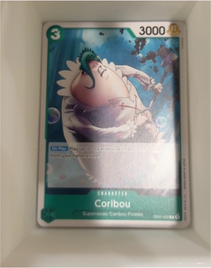 One Piece Card Game OP07-025 Coribou — front