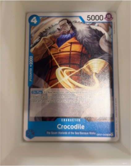 One Piece Card Game OP07-040 Crocodile — front