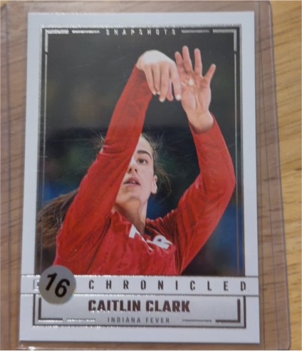 2025 Panini Chronicled Snapshots #94 Caitlin Clark — front