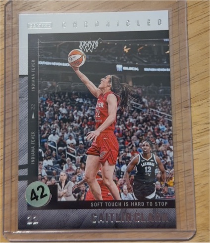 2025 Panini Chronicled #36 Caitlin Clark — front